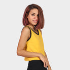 كيتشن بلوزة كت برقبة دائرية كروب نسائي