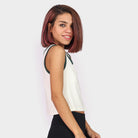 كيتشن بلوزة كت برقبة دائرية كروب نسائي