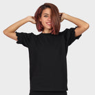 كيتشن بلوزة سادة نص كم بف نسائي