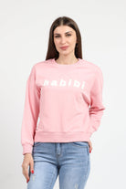 كيتشن بلوزة قطن برقبة دائرية كم طويل نسائي