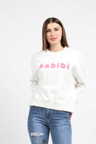 كيتشن بلوزة قطن برقبة دائرية كم طويل نسائي