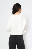 كيتشن بلوزة مخططة بالعرض سبعة بكم طويل نسائي