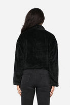 كيتشن هودي فرو ناعم بسحاب ورباط على الخصر نسائي