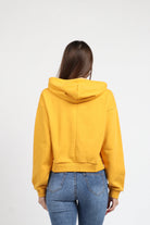 كيتشن هودي قصير بكم طويل وقبعة نسائي