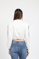 كيتشن جاكيت بسحاب وياقة كم طويل وربطة على الخصر نسائي