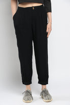 كيتشن بنطلون قصير سادة بأساور نسائي