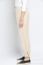 كيتشن بنطلون قصير سادة بأساور نسائي