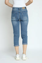 كيتشن بنطلون جينز قصير نسائي