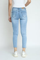 كيتشن بنطلون جينز بوي فريند طويل نسائي