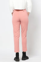 كيتشن بنطلون رسمي بأزرار أمامية وجيوب طويل نسائي