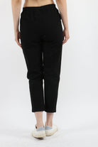 كيتشن سروال طويل سادة نسائي بخصر مطاطي