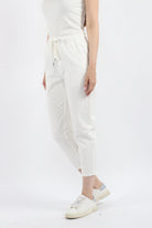 كيتشن سروال طويل سادة نسائي بخصر مطاطي