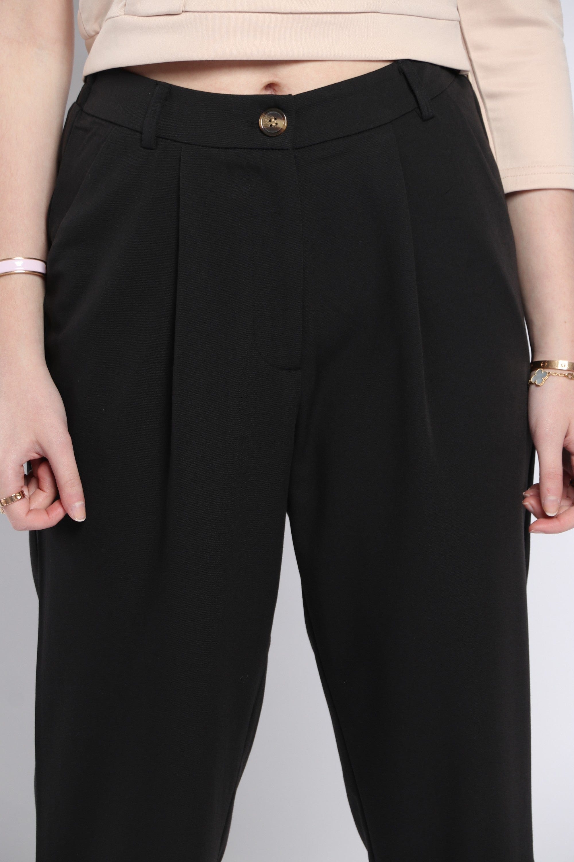 كيتشن بنطلون طويل سادة واسعة نسائي