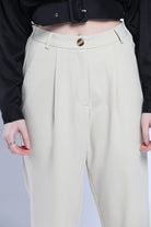 كيتشن بنطلون طويل سادة واسعة نسائي