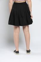 كيتشن تنورة قصيرة سادة واسعة