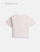 جينجرسنابس قميص نص كم أولادي بكسرات بيج