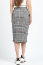 كيتشن تنورة ميدي مربعات