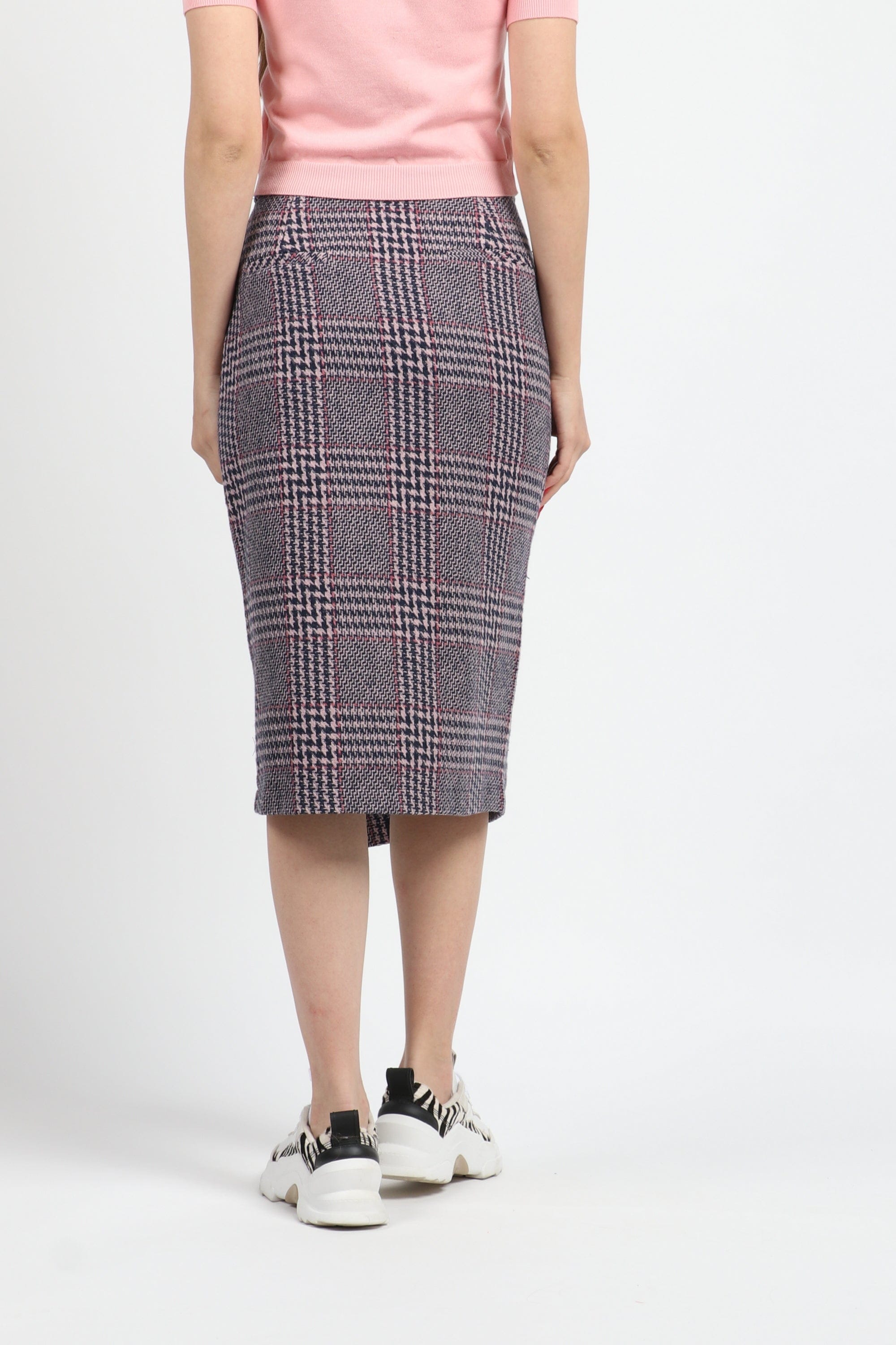 كيتشن تنورة ميدي مربعات