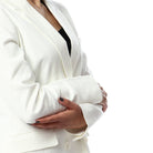 داليدرس جاكيت رسمي سادة كم طويل بأزرار أمامية نسائي