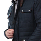 داليدرس جاكيت بمب سادة بسحاب أمامي كم طويل نسائي كلحي/بني