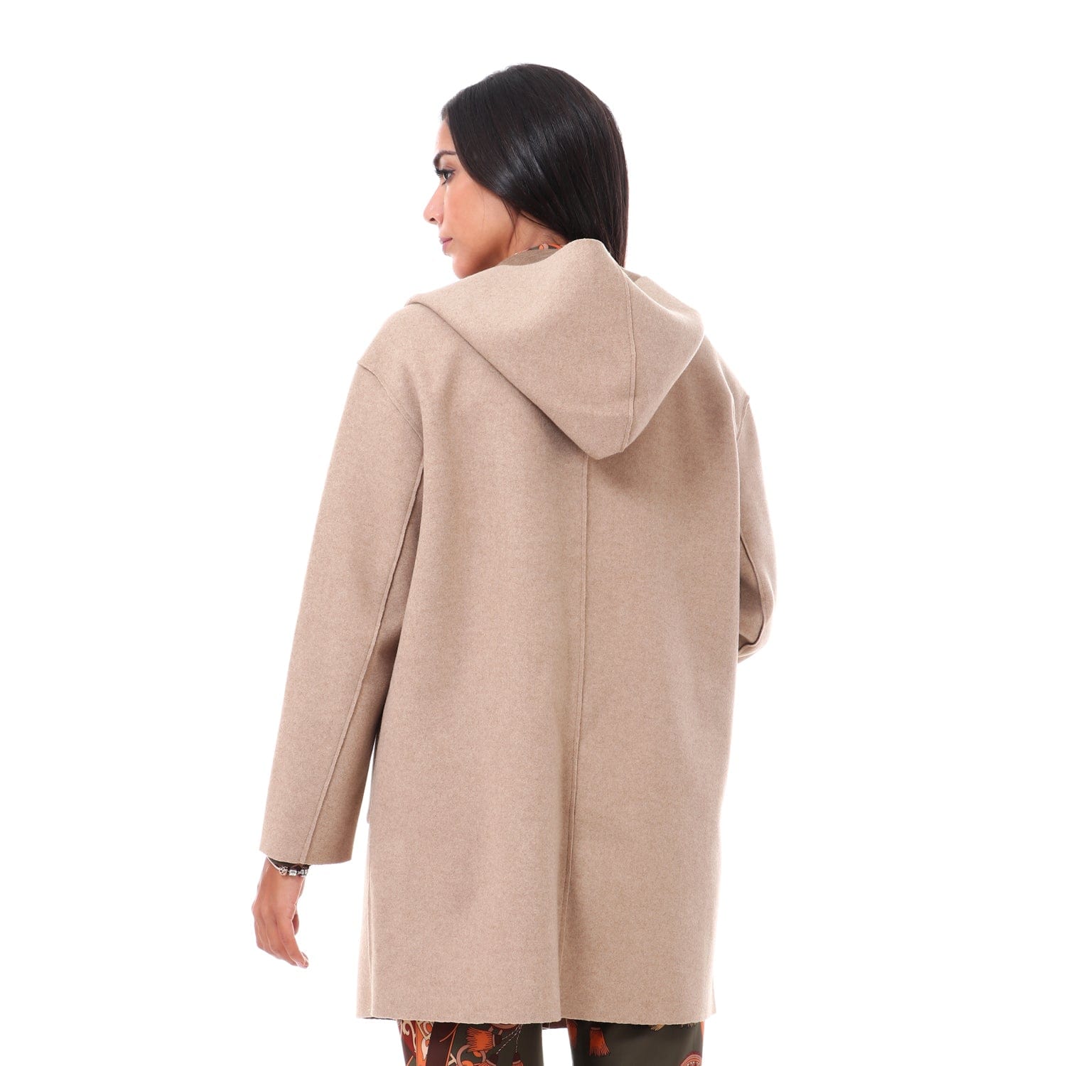 داليدرس كارديجان طويل سادة برباط وجيوب نسائي جملي