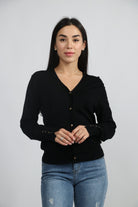 داليدرس كارديجان مع جيب وسحاب سادة نسائي