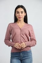 داليدرس كارديجان مع جيب وسحاب سادة نسائي