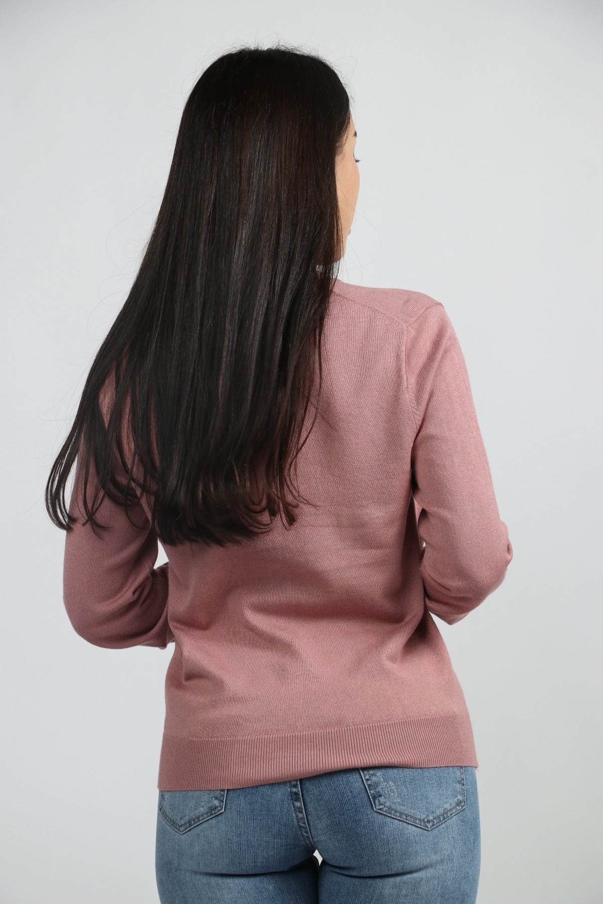 داليدرس كارديجان مع جيب وسحاب سادة نسائي