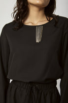 داليدرس جمبسوت مخصر قصير كم طويل نسائي أسود