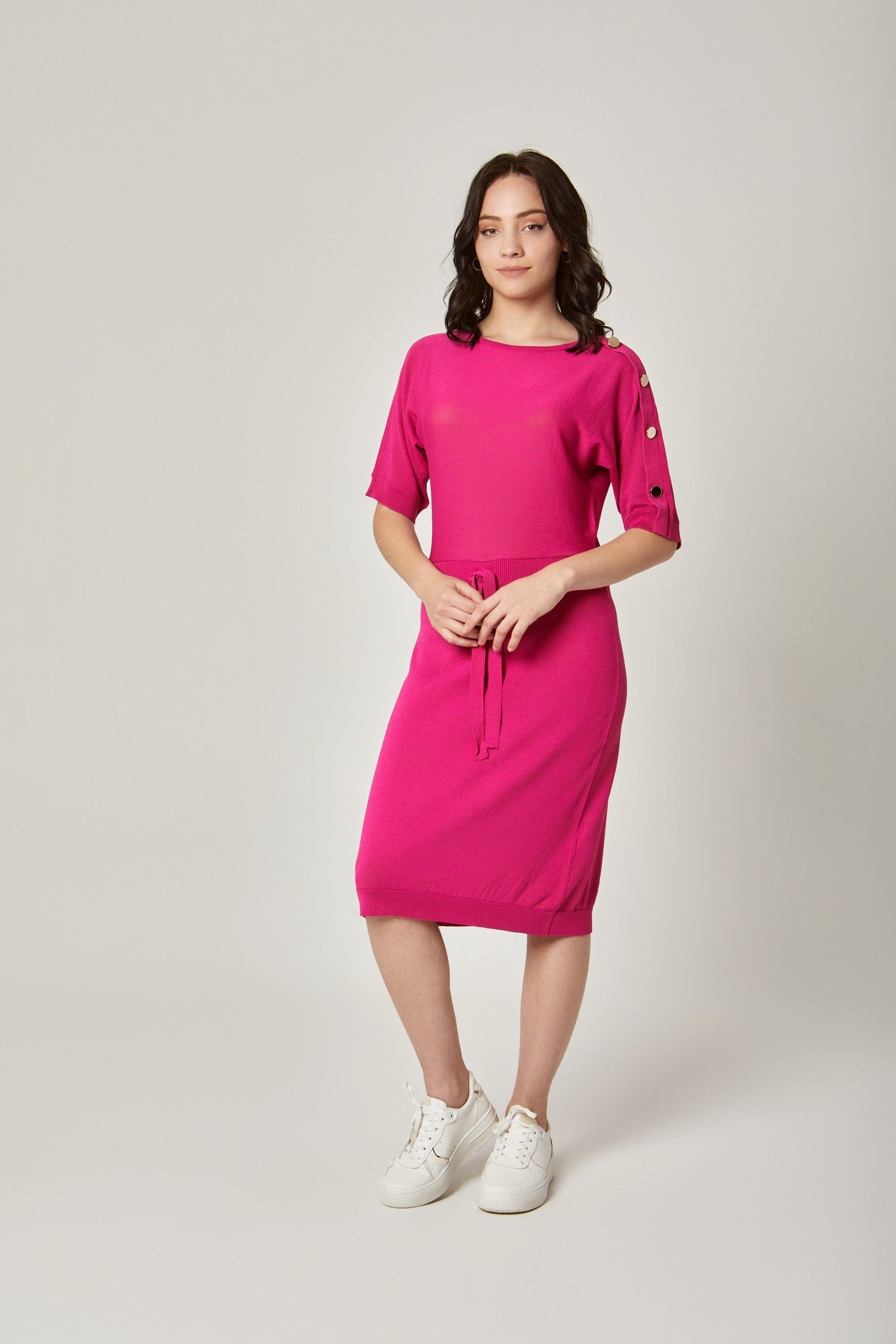 داليدرس تونيك نسائي برباط خصر سادة