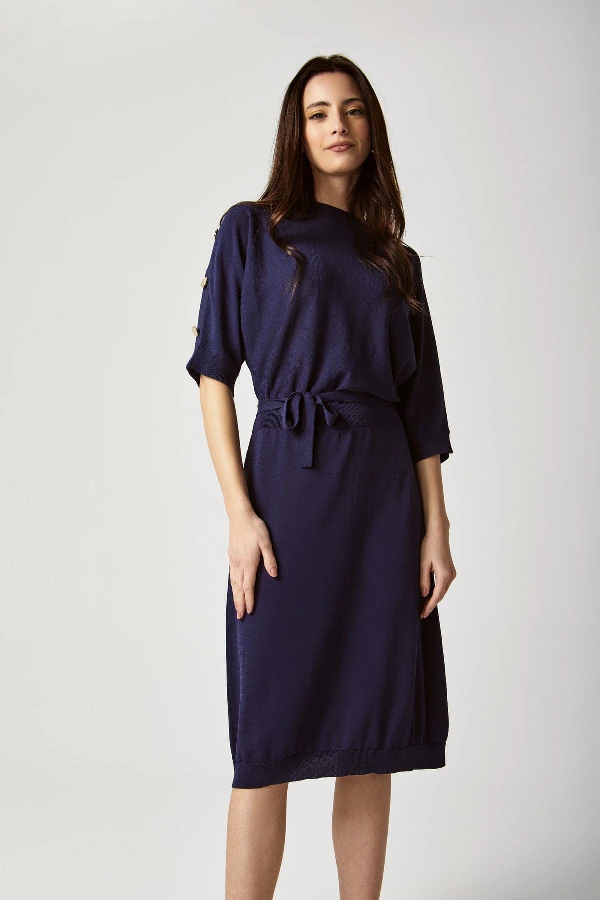 داليدرس تونيك نسائي برباط خصر سادة