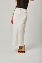 داليدرس تنورة سادة طويلة خصر مرتفعة نسائية