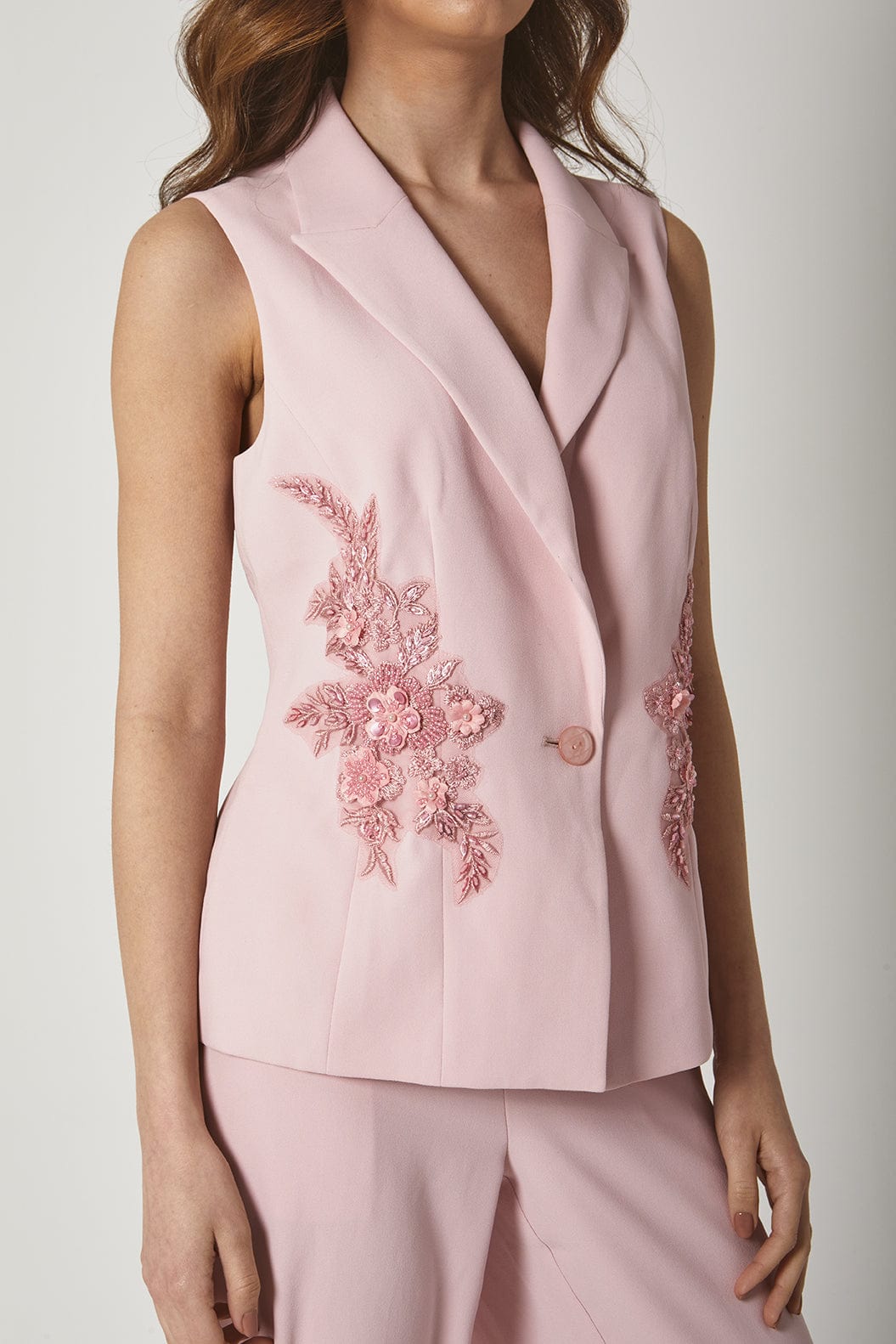 داليدرس فيست بتطريز بزر من الأمام أرجواني