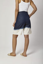 داليدرس شورت قصير نسائي سادة أزرق فاتح