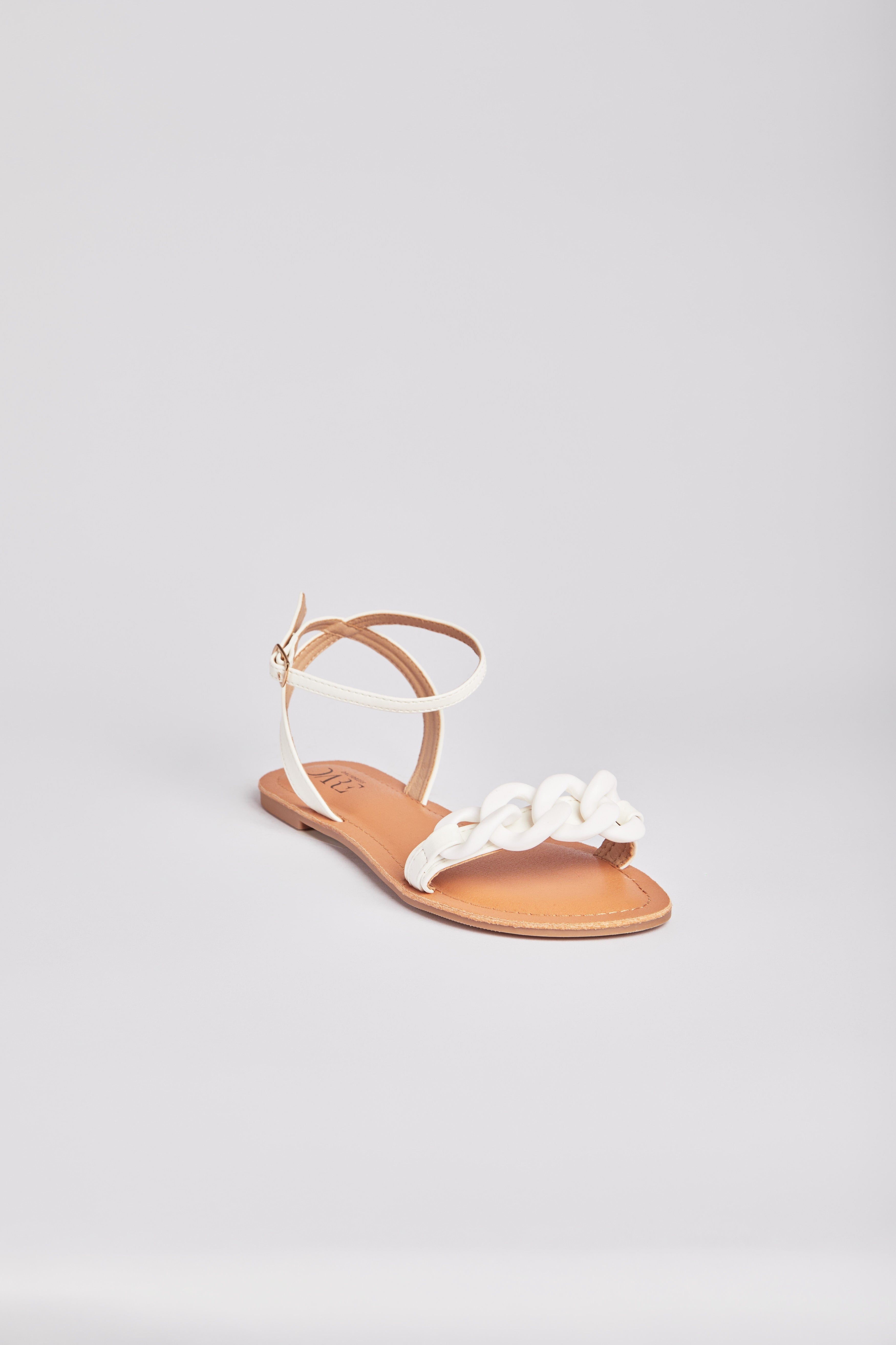 داليدرس صندل سادة مزين بحلقات نسائي