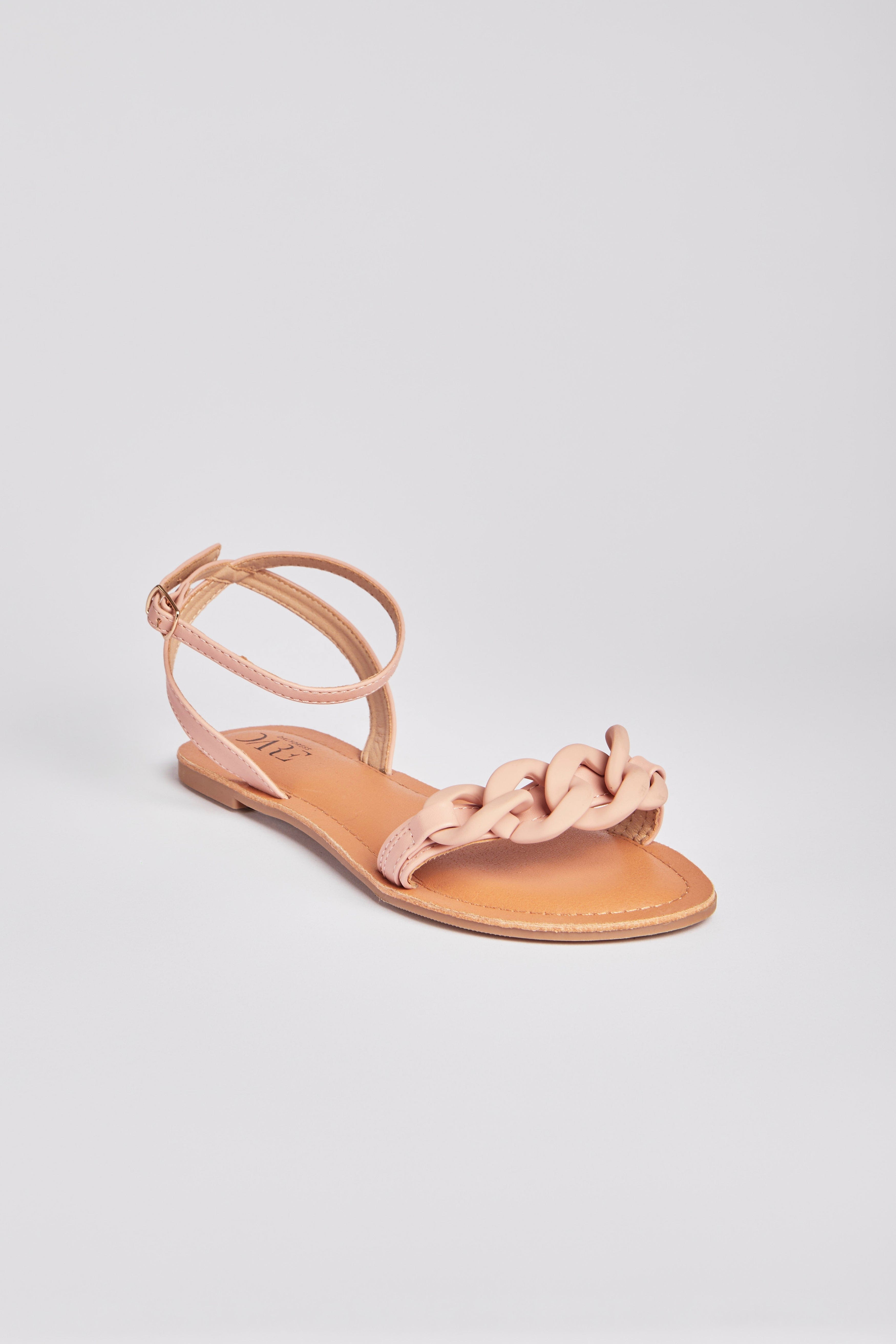 داليدرس صندل سادة مزين بحلقات نسائي