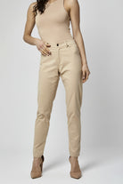 داليدرس بنطلون سكيني سادة نسائي بيج