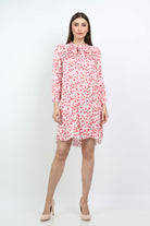 داليدرس تونيك نسائي قصير مطبوع متعدد الألوان