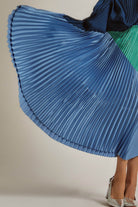 داليدرس فستان طويل سهرة بيليسيه حمالات متعدد الألوان