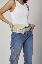 داليدرس بنطلون جينز بوي فريند مشقق أزرق فاتح