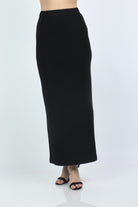 كيتشن تنورة طويلة ضيقة بأستك علي الخصر