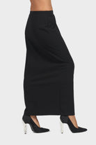 كيتشن تنورة سكيني طويلة سادة هاي ويست نسائية