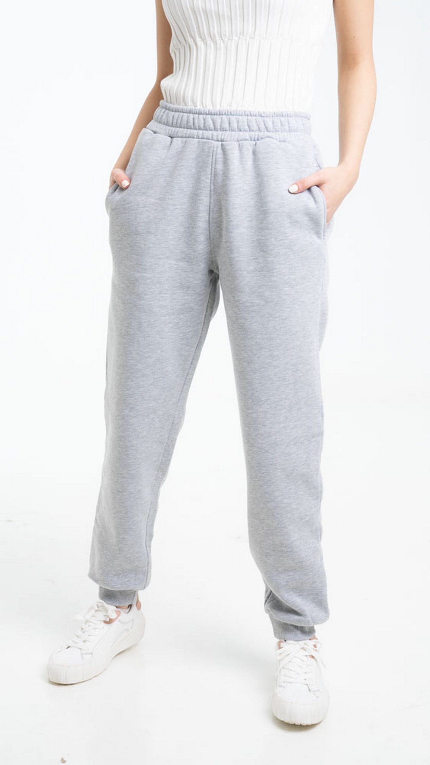 داليدرس بنطلون سويت بانتس بجيوب طويل خصر مرتفع نسائي