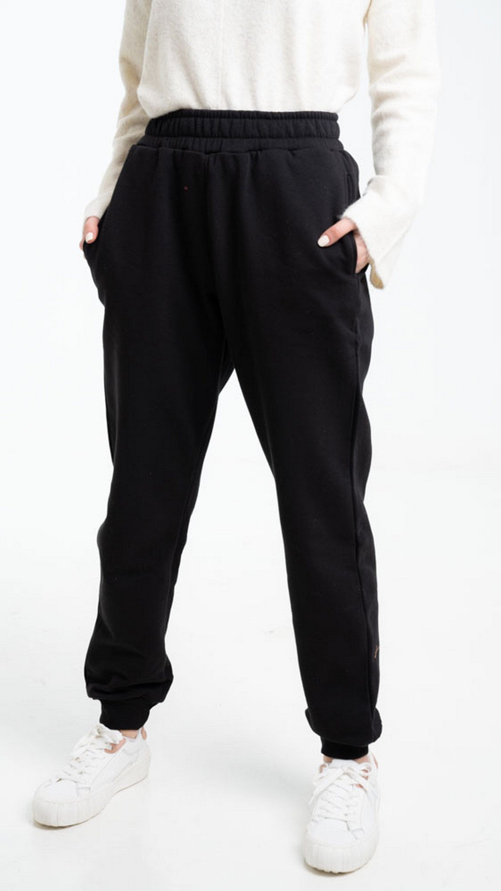 داليدرس بنطلون سويت بانتس بجيوب طويل خصر مرتفع نسائي