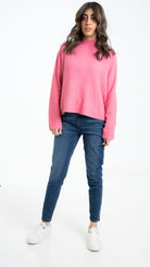 داليدرس بلوفر نسائي سادة فرو كم طويل