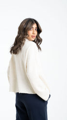 داليدرس بلوفر نسائي سادة فرو كم طويل