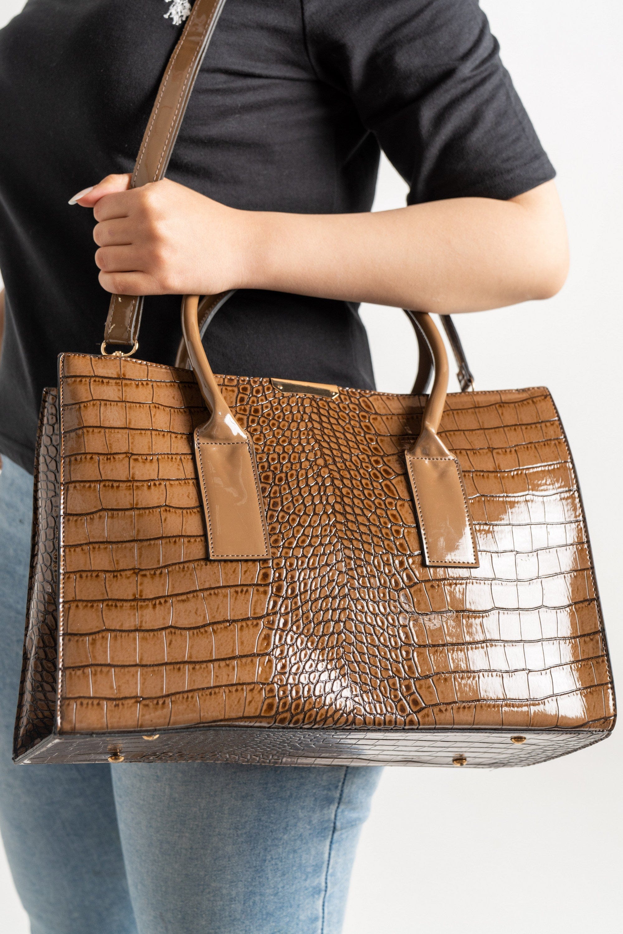 داليدرس حقيبة كتف سادة نسائي