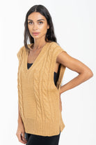 داليدرس تيشيرت شتوي كت أوفر سايز مضفر نسائي