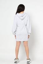 كيتشن فستان قصير سادة فوق الركبة بهودي