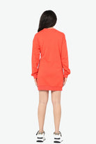 كيتشن فستان قصير ضيق بكشكشة علي الخصر وربطة